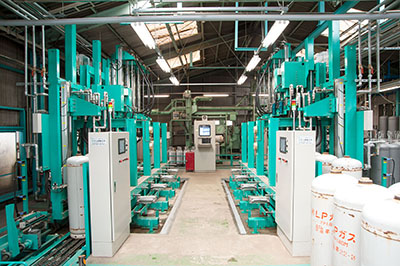 耐圧検査ライン