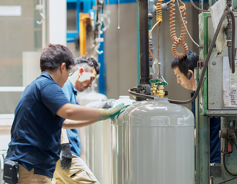 LPガス容器再検査